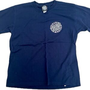 Santa Cruz Skateboards Kids Dark Blue Tee